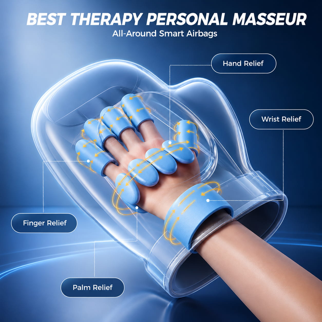 Heated Hand Relief Massager