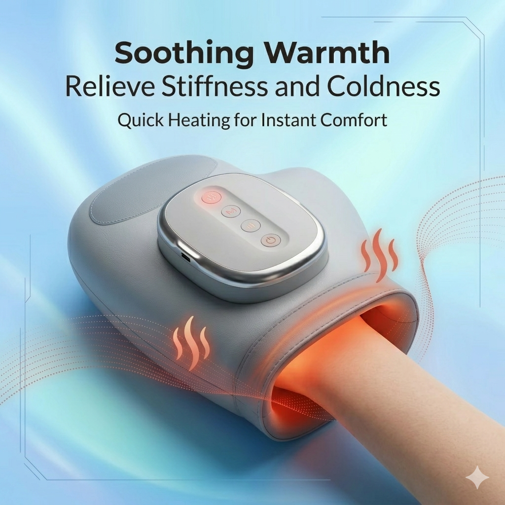 Heated Hand Relief Massager